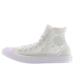 Кроссовки chuck taylor all star high 'translucent' Converse, белый 165609c | white