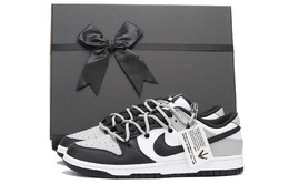 Кроссовки Nike Dunk Skateboard Shoes Men Low-Top Gray dd1391-100(team59-男款黑灰六 sbox)