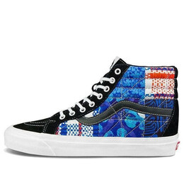 Кроссовки sandy liang x sk8-hi 38 dx 'patchwork' Vans, черный vn0a54fb9zp | black/blue