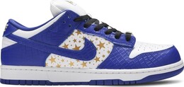 Кроссовки Nike Supreme x Dunk Low OG SB QS 'Hyper Royal', синий dh3228 100 | blue