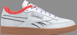 Кроссовки tom & jerry x club c revenge 'droopy' Reebok, белый h05220 | white