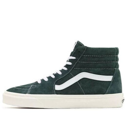 Кроссовки pig suede sk8-hi sneakers green Vans, зеленый vn0a5jmj94t | green/white
