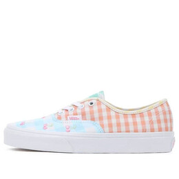 Кроссовки authentic gingham block 'blue pink yellow' Vans, синий vn0a5krdasx | blue/pink/yellow/green