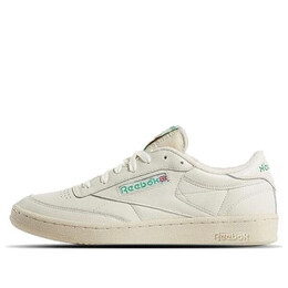 Кроссовки club c 1985 tv 'chalk glen green' Reebok, мультиколор dv6434 | chalk/paper white/glen green