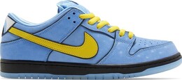 Nike Кроссовки The Powerpuff Girls x Dunk Low Pro SB QS 'Bubbles', синий fz8320 400 | blue