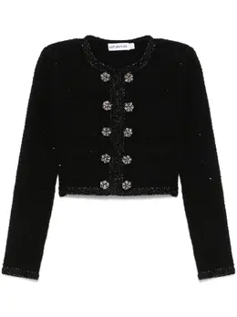 Self-Portrait: Трикотажная куртка 