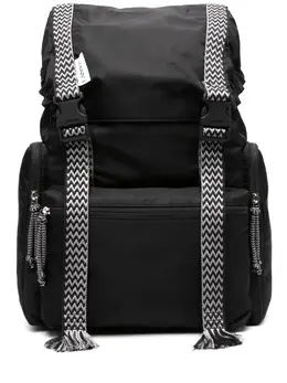 Lanvin Curb strap-detail backpack 20896821