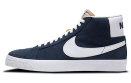 Кроссовки Nike Sb Zoom Blazer Mid Navy White 864349-401