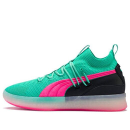 Кроссовки clyde court 'ocean drive' Puma, зеленый 191715-01 | green/pink