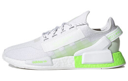 Кроссовки Adidas Nmd R1 V2 White Signal Green gx4985