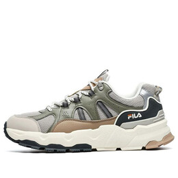 Кроссовки trek 1s low shoes 'grey green brown' Fila, серебряный f12m242119fso | silver/green/brown