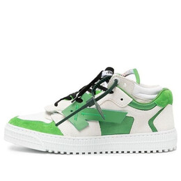 Кроссовки out of office low-top sneakers 'green white black' Off-White, зеленый omia244f22lea0010155 | green/white/black
