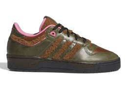 Кроссовки Adidas Rivalry Low x The Simpsons “Werewolf Flanders”, коричневый/зеленый if7190 | green