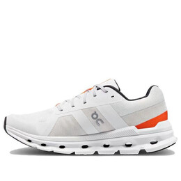 Кроссовки cloudrunner 'undyed white flame' On Running, белый 46.98199 | white/orange