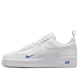 Кроссовки air force 1 low cut out 'reflective swoosh white blue' Nike, белый fb8971-100 | white/blue
