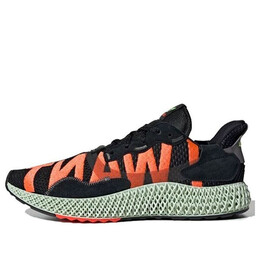 Кроссовки zx 4000 4d Adidas, черный ef9625 | black/ornage