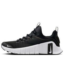 Кроссовки free metcon 6 'black white' Nike, черный fj7127-001 | black/white
