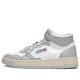 Кроссовки medalist mid bicolor 'white grey' Autry, белый aumm-wb10 | white/grey