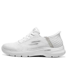 Кроссовки go walk 6 'white' Skechers, белый 216279-wht | white