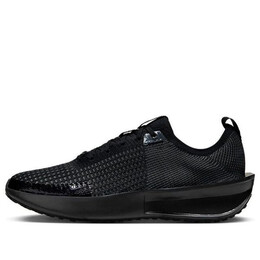 Кроссовки interact run 'triple black' Nike, черный fq7769-001 | black