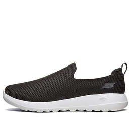Кроссовки go walk max low-top black/white Skechers, черный 54600-bkw | black/white
