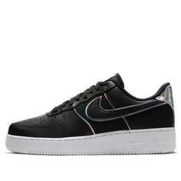 Кроссовки air force 1 low '07 lv8 'black iridescent outline' Nike, черный at6147-001 | black