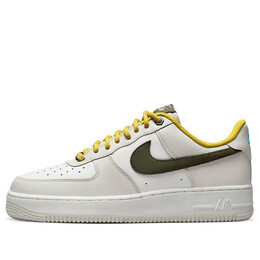 Кроссовки air force 1 low premium 'light bone' Nike, белый fv3628-031 | light bone/cargo khaki-summit white-vivid sulfur