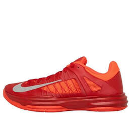 Кроссовки hyperdunk 2012 low 'red crimson' Nike, красный 554671-600 | university red/start grey/bright crimson