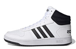 Кроссовки Adidas Neo Hoops 2.0 Vintage Basketball Male, белый/черный fy8617