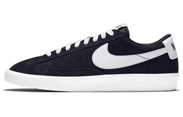 Кроссовки Nike Blazer Low Premium Vintage Suede, черный/белый 538402-004