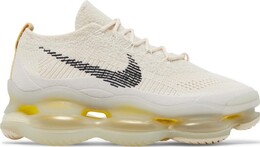 Кроссовки Nike Air Max Scorpion Flyknit 'Lemon Wash', кремовый dj4701 001 | cream