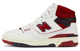 Кроссовки New Balance NB 650 Vintage Basketball Unisex, белый/красный bb650re1