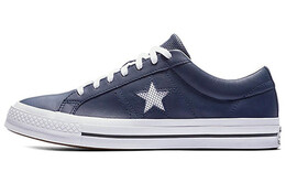 Кроссовки Converse One Star Perforated Leather Low Top Navy 158463c