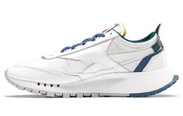Кроссовки Reebok Classic Leather Legacy White Brave Blue fy7553