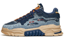 Кроссовки для скейтбординга мужские с низким верхом чернильно-синие/цианоз/морской туманно-синий Anta 912218026-1