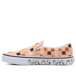 Кроссовки slip-on 'breast cancer awareness' Vans, желтый vn0a4bv3tb3 | yellow/white