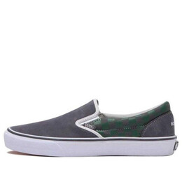 Кроссовки botanize x slip-on collection 'green' Vans, зеленый v98cfbotanize | green/grey