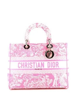 Christian Dior Pre-Owned: Розовая сумка-шоппер 