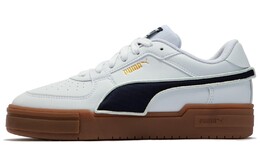 Кроссовки Puma Ca Pro Low Tops Casual Skateboarding Shoes Unisex White Black 383404-01