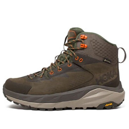 Кроссовки kaha gore-tex 'black olive green' Hoka One One, зеленый 1112030-bogr | army green