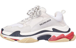 Кроссовки Balenciaga Triple S, белый/черный/красный 533882w09e19000