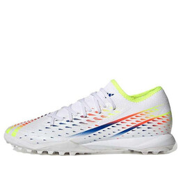 Кроссовки Predator Edge.3 tf Adidas, белый gv8528 | white/yellow/red/blue