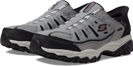 Кроссовки Afterburn M. Fit Ridgeburn Hands Free Slip-Ins Skechers, серый/черный 9863907 | gray/black