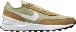 Кроссовки Nike Waffle One Leather 'Limestone Ale Brown', зеленый dx9428 200 | green
