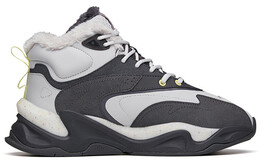 Мужские кроссовки Pulse Lifestyle с высоким берцем, серые/розовые/черные Anta 112148933r-1