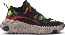 Кроссовки Nike ISPA OverReact Flyknit 'Crimson Volt', черный cd9664 001 | black