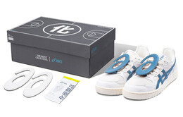 Кроссовки Asics All Court Vintage Basketball Unisex, белый/синий 1203a160-100