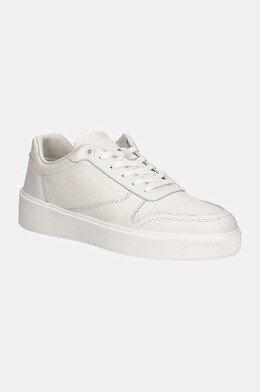 Кожаные кроссовки Calvin Klein LOW TOP LACE UP BSKT LTH, белый 9byh-obm100_00x | bianco