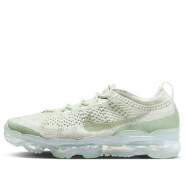Кроссовки vapormax 2023 flyknit 'enamel green' Nike, зеленый dv1678-300 | enamel green