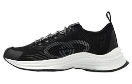 Кроссовки мужские Gucci Run, черный 714657 usm10 8442